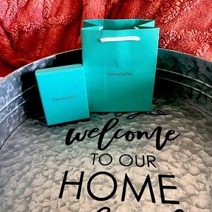 Tiffany & Co. jewelry box with bag